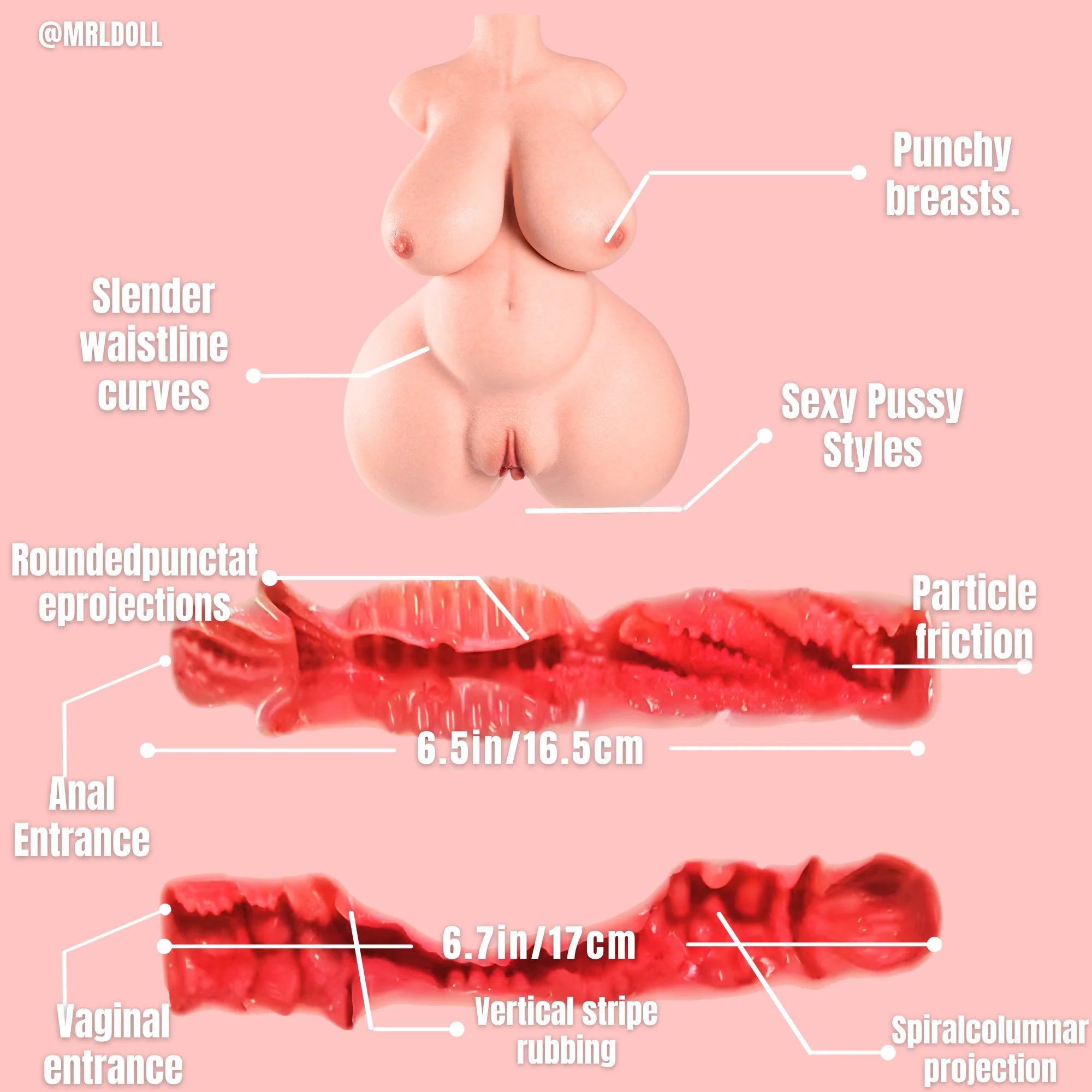 Image of Josephine:22KG Milking the pregnant Sex Torso MRLDOLL